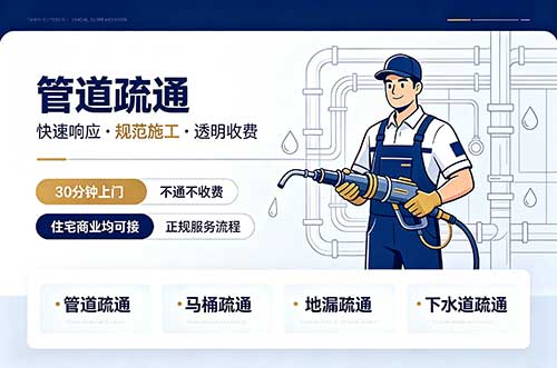 贵港管道疏通