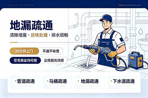贵港地漏疏通